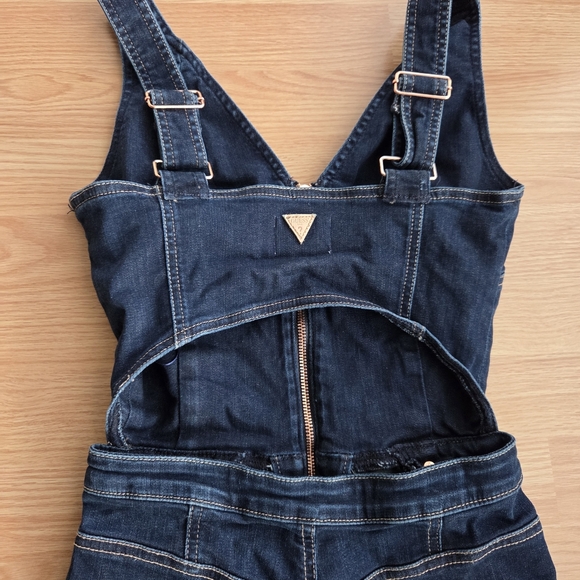 GUESS Reina Denim Jumpsuit - Picture 12 of 16